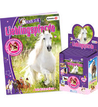 Horse Club Lieblingspferde Cromos - Álbum + Caja de 36 sobres