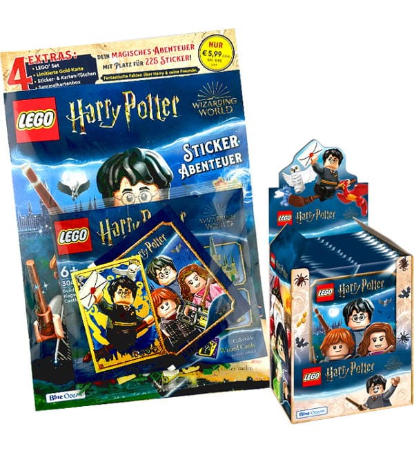 LEGO Harry Potter Cromos + Cards - Starter-Pack + Caja de 36 sobres -  Alemán, Stickerpoint