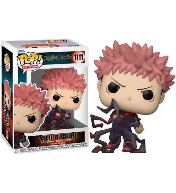 Funko Pop! Yuji Itadori De Jujutsu Kaisen – Figura Vinilo Brillante En La Oscuridad (Chase Variante Limitada), Coleccionable Oficial De 9.5 Cm