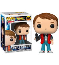 Funko POP! Movies 961 Back to the Future - Marty in Puffy Vest