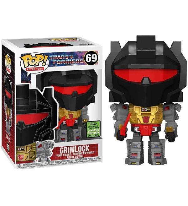 Funko POP! Retro Toys 69 - Grimlock Limited Edition, Stickerpoint