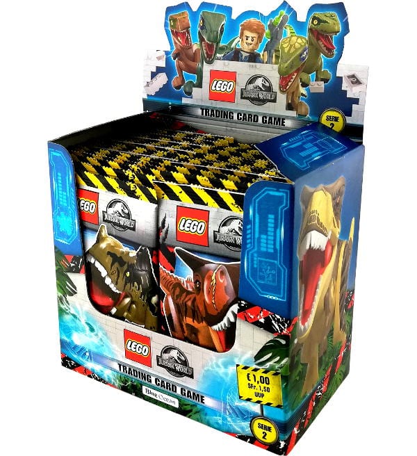 Lego Jurassic World Serie Trading - caja de sobres, Stickerpoint