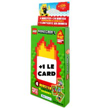 Lego Minecraft Serie 3 On Fire Trading Cards - Eco-Blister