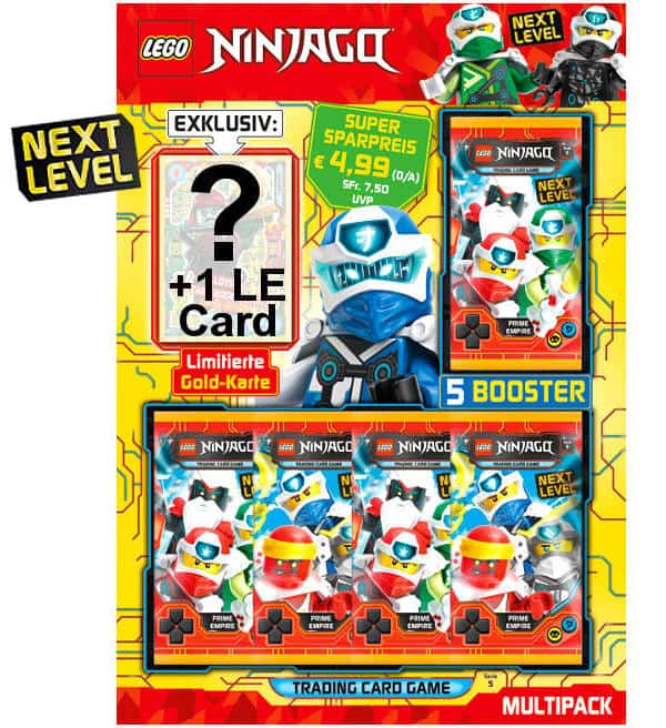 Lego Ninjago serie 5 Next level up ultra mapas base tarjetas limitada le1-le18