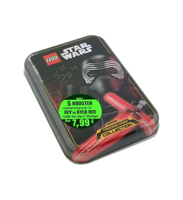Lego Star Wars Serie 1 Trading Cards MiniTin Kylo Ren, Stickerpoint