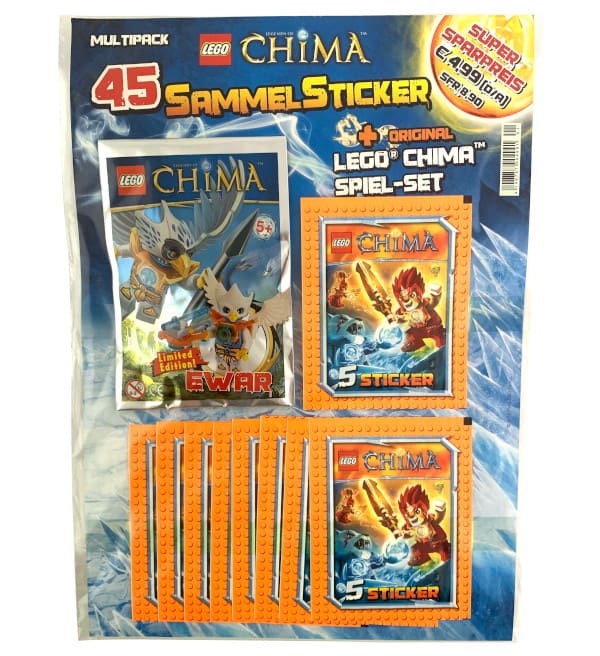 LEGO Legends of Chima Sticker - Multipack Ewar