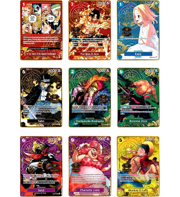 One Piece Card Game - Japanese 2nd Anniversary Set - EN, Stickerpoint