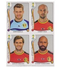 Panini Brasil 2014 set de actualización Bélgica - 84 cromos
