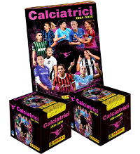 Panini Calciatrici 2024-2025 Cromos - Álbum + 2 Cajas (=72 sobres)