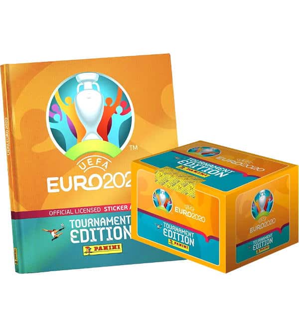 Panini UEFA Euro 2020 Aufklebersammlung Pocket Tin 