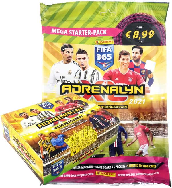 Panini LaLiga Adrenalyn XL 2021-22 - Caja de 50 sobres, Stickerpoint