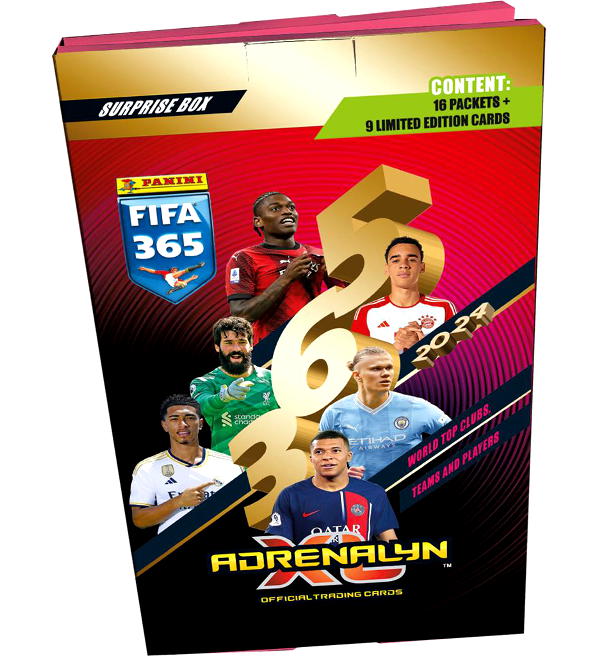 Panini FIFA 365 2024 Adrenalyn XL - Surprise Box (Calendrier de l