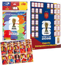 Panini FIFA World Cup 2026 Cromos - Official Winner Poster - Complete Set