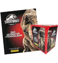 Panini Jurassic World Anthology Cromos + Cards - Álbum + Caja
