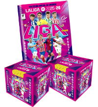 Panini LaLiga 2025/2026 Cromos - Álbum + 2 Cajas (=100 Sobres)