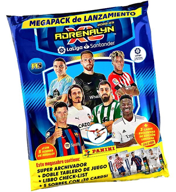 Pack lanzamiento Adrenalyn XL Liga 2023 de Panini