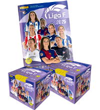 Panini Liga Femenina 2024/25 (Liga F) Cromos - Álbum + 2 Cajas
