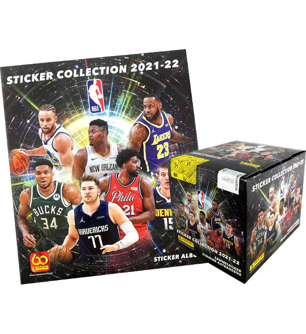 NBA 2023-24 álbum con sobres de cromos PANINI