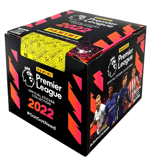 Fracaso perfume Decoración Panini Premier League 2022 Cromos - Caja de 50 sobres, Stickerpoint