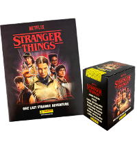 Panini Stranger Things 3 Cromos 2025 - Álbum inglés + 1 Caja (=50 sobres)