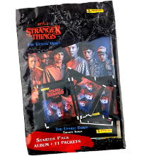 Panini Stranger Things Cromos 2022 - Starter Pack - Álbum + 11 sobres