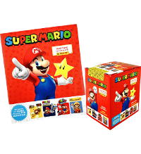 Panini Super Mario Play Time Cromos - Álbum + Caja de 50 sobres