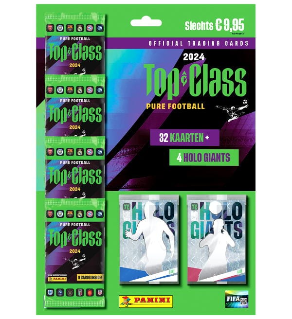 Panini Top Class 2024 Trading Cards Multipack de 32 Cards + 4 Holo