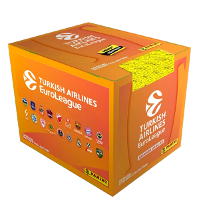 Panini Turkish Airlines EuroLeague 2024-25 Cromos - 1 Caja (=36 sobres)