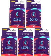 Panini Women's Euro 2022 Cromos - 5 x Blister (=35 sobres)