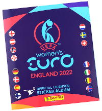 Panini Women's Euro 2022 Cromos - Álbum vacio
