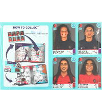 Panini Women's Euro 2022 Cromos - Update Set Team Portugal - 22 Cromos