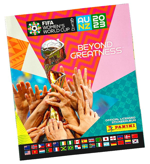 Panini Womens World Cup 2023 Cromos Álbum vacio, Stickerpoint