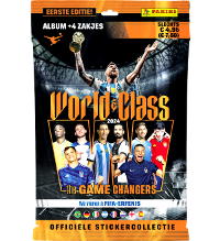 Panini World Class 2024 Cromos - Starter Pack (Álbum 4 sobres)