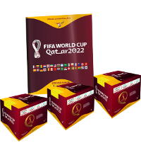 Panini World Cup 2022 Cromos - Álbum + 3 Cajas (=150 Sobres) - Versión 638