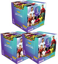 Panini World Cup 2022 Adrenalyn XL - 3 Cajas INT (=150 Sobres)