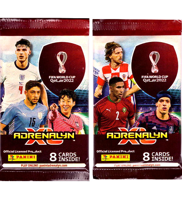 Abriendo cajita y binder ADRENALYN XL MUNDIAL QATAR 2022 Panini 