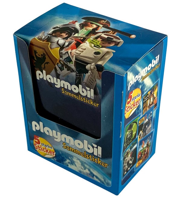Blue Ocean Playmobil Cromos - caja de 50 sobres