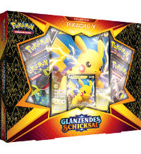 Pokemon Glänzendes Schicksal Pikachu-V Kollektion (alemán)