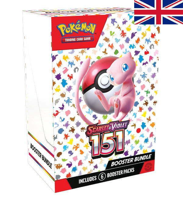 ポケモンカード151 未開封BOX英語版 booster bundle 3BOX Pokemon Scarlet & Violet - 151 - Booster Bundle INGLÉS, Stickerpoint