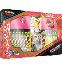 Pokemon Zenit der Könige - Schillerndes Zamazenta Premium Figuren Kollektion - Alemán