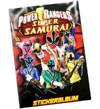 Power Rangers Super Samurai Cromos - Álbum Vacío