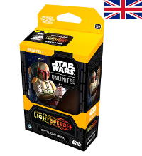 Star Wars Unlimited - Jump to Lightspeed - Spotlight Deck Boba Fett INGLÉS