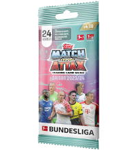 Topps Bundesliga Match Attax 2023/24 - Power-Pack de 24 Cards