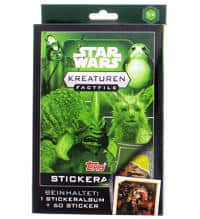 Topps Star Wars Factfiles Cromos - Creatures Set - Alemán