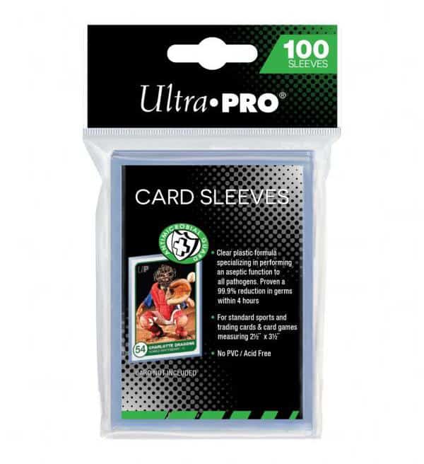 Ultra Pro 2 5 X 3 5 Antimicrobial Card Sleeves 100 Piezas Stickerpoint Ultra Pro 2 5 X 3 5 Antimicrobial Card Sleeves 100 Piezas Stickerpoint