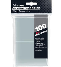 Ultra Pro Platinum Series Card Protectors - 100 piezas